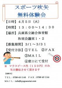 スポーツ吹矢